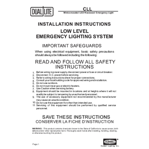 CLL Installation Manual